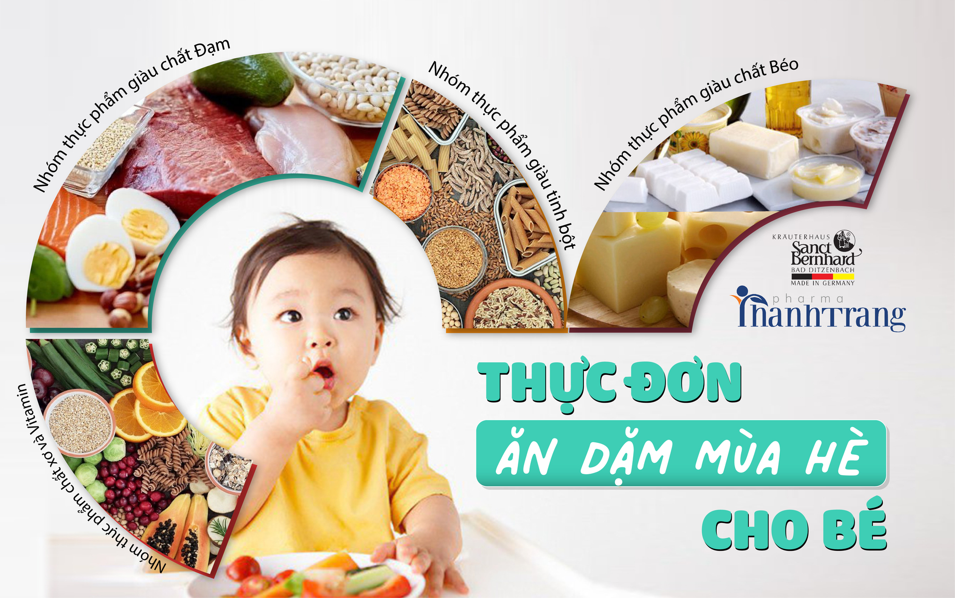 MÁCH MẸ THỰC ĐƠN ĂN DẶM MÙA HÈ BỔ MÁT CHO BÉ